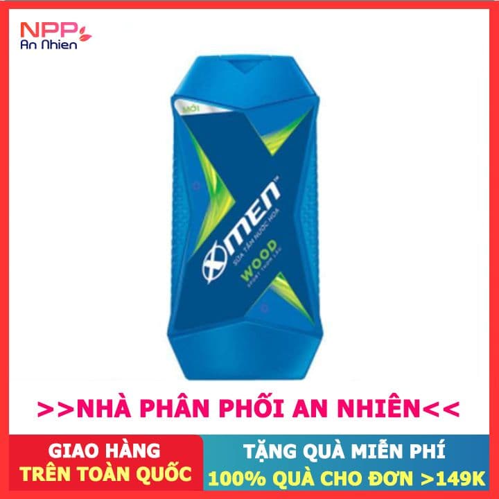 Sữa tắm nước hoa X-Men Wood 180g- NPP AN NHIÊN