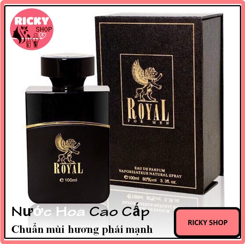 [HCM][QUÁ ĐẸP] Nước Hoa Nam Chính Hãng SELLION ROYAL Đen Tuyền 100Ml