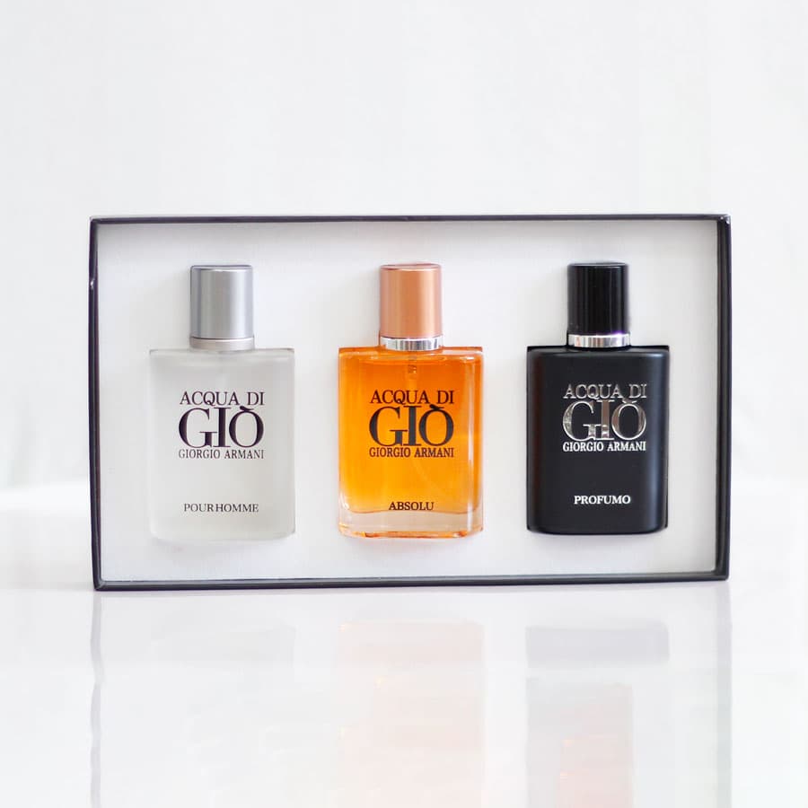 [HCM]Set 3 Chai Nước Hoa nam Acqua Di Giò