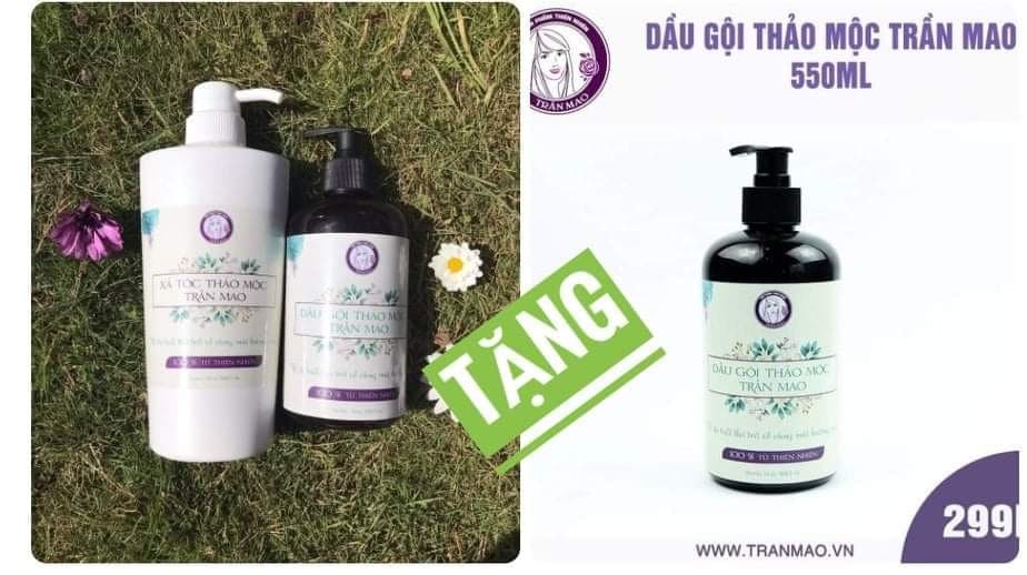 COMBO DẦU GỘI XẢ THẢO MỘC TẶNG DẦU GỘI THẢO MỘC 299K