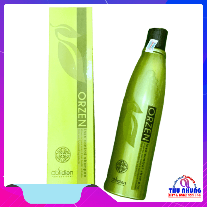[HCM]Dầu gội kích thích mọc tóc Obsidian Orzen cho tóc thưa rụng 320ml