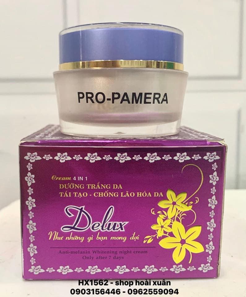 [HCM]Kem dưỡng trắng da tái tạo chống lão hoá da Delux tím - mỹ phẩm mỹ viện - HX1562
