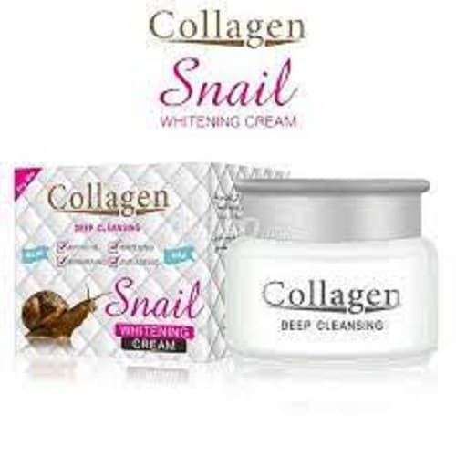 Kem Dưỡng Da Collagen Snail Whitening Cream Chiết Xuất Ốc Sên 80g
