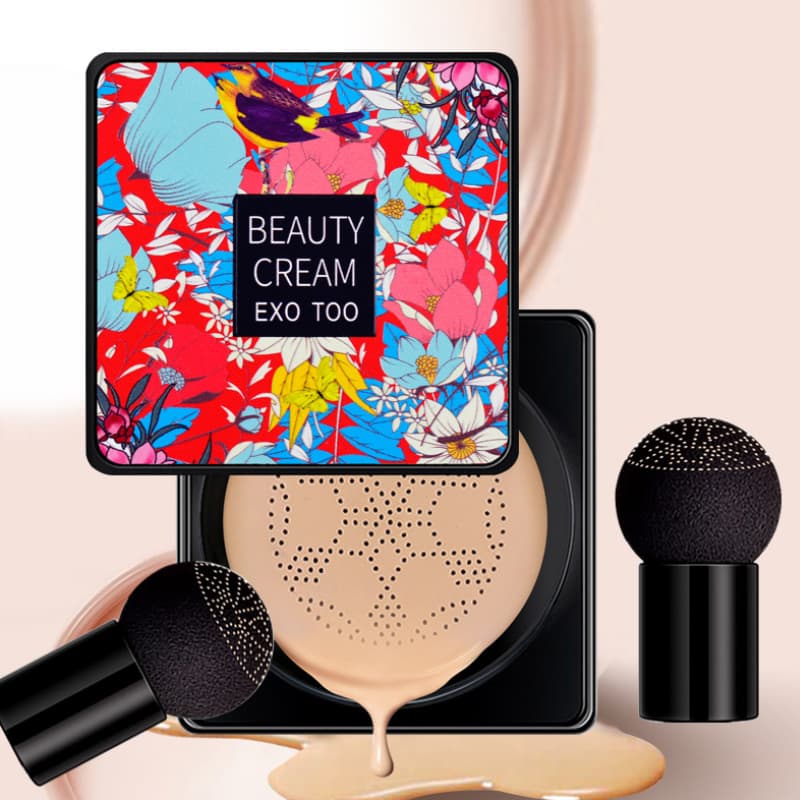 Phấn Cushion chống nắng che khuyết kiềm dầu Beauty Cream Exo Too 20g tone 02- tự nhiên