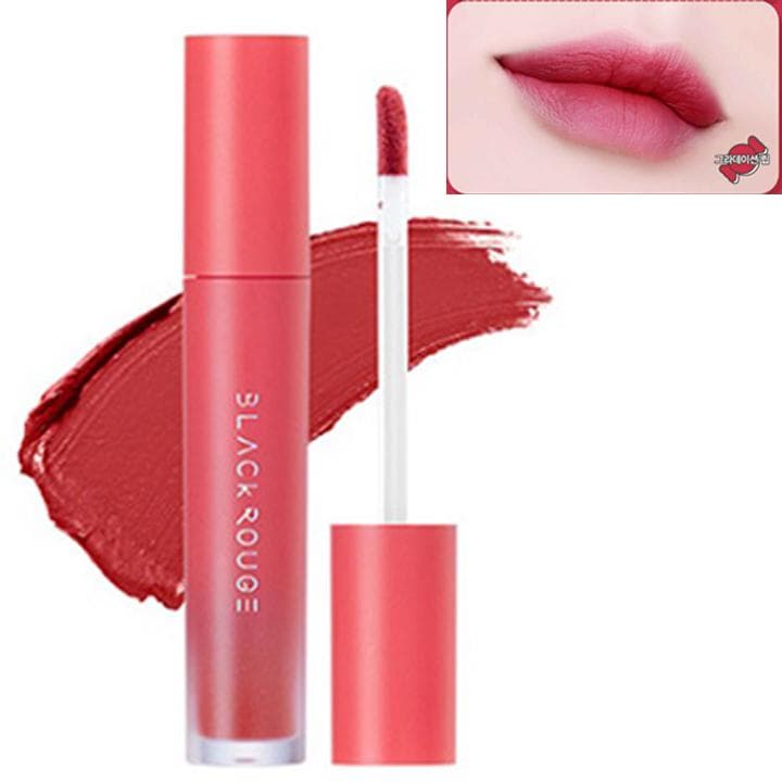 Son kem lì Black Rouge Air Fit Velvet Tint Hàn Quốc 4ml (S04 Cherry Berry: hồng tím)