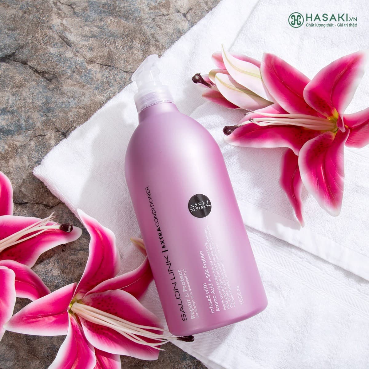 Dầu gộiDầu xả SALON LINK EXTRA Nhật Bản [chai 1000ml] - dầu salon link - Dầu gội