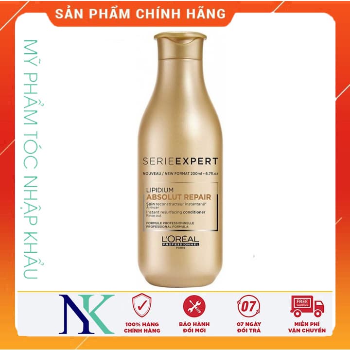 [HCM]Dầu Gội LOreal Phục Hồi 3 Tác Động Absolute Repair 250Ml