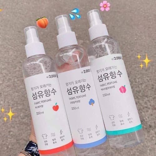 Xịt thơm quần áo lưu hương Hàn Quốc 250ml