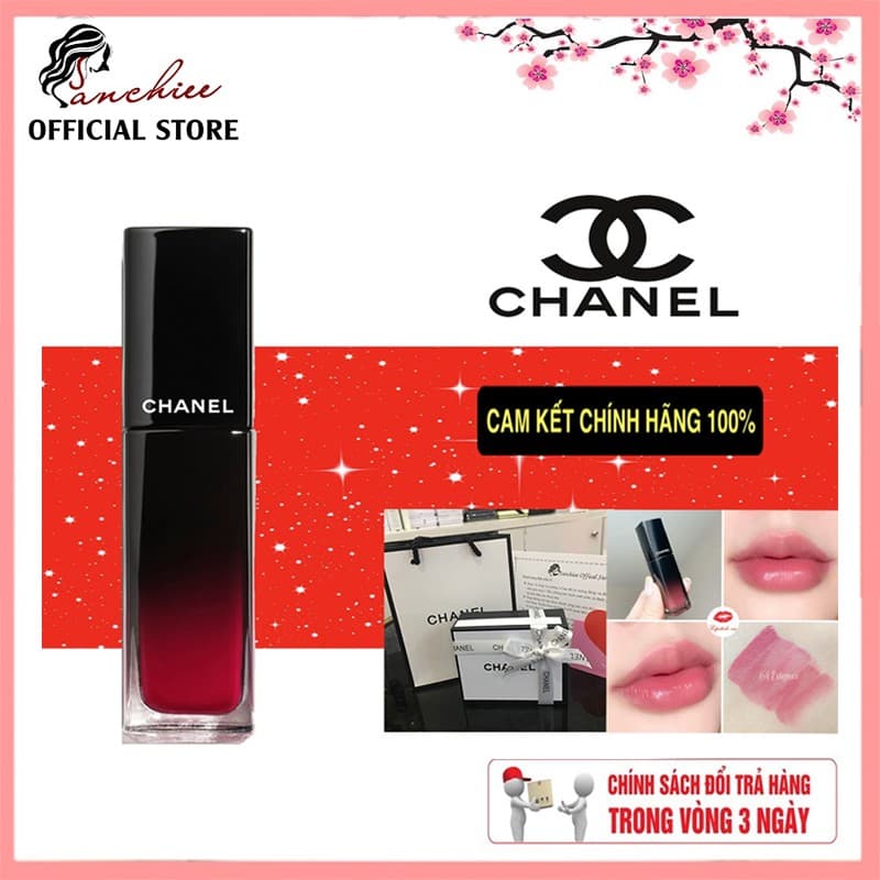 [́ ̃] Son kem cao cấp Chanel Rouge allure laque