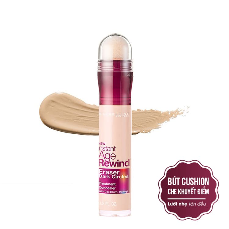 [CHÍNH HÃNG] Bút Cushion Maybelline Instant Age Rewind Che Khuyết Điểm Giảm Quầng Thâm PM712