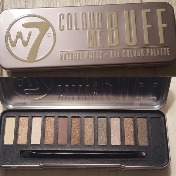 Bảng Phấn Mắt W7 Colour Me Buff Natural Nudes Eye Colour Palette