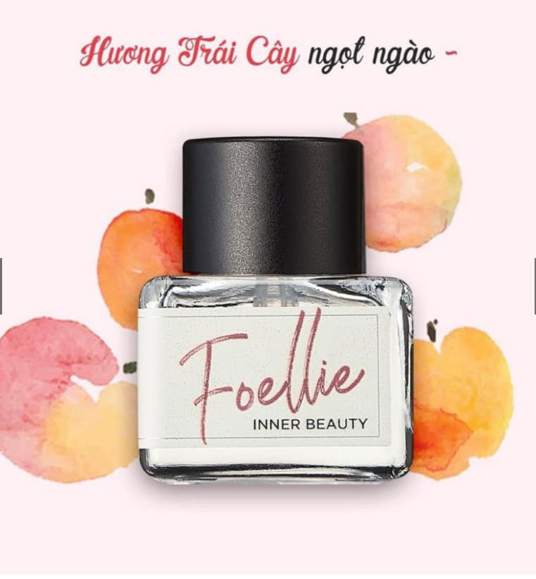Nước Hoa Vùng Kín Foellie Eau De Bonbon 5ml - màu trắng Hương Hoa Trái Cây Ngọt Ngào chuẩn hương Hàn Quốc