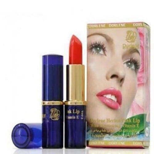 Son Dưỡng Hồng Môi Dạng Thỏi Siêu Lì Dorlene Herbal Pink Lip Thái lan