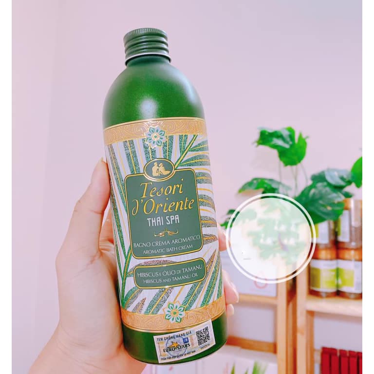 Sữa tắm hương nước hoa Thai Spa Tesori D Oriente lưu hương 500ml