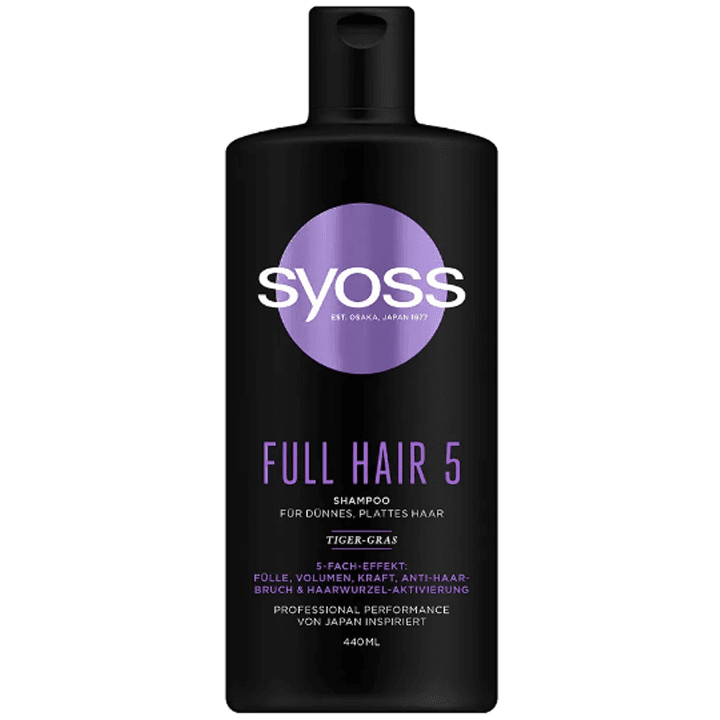 Dầu gội cho tóc nhuộm bảo vệ màu tóc nhuộm Syoss full hair 5440 ml