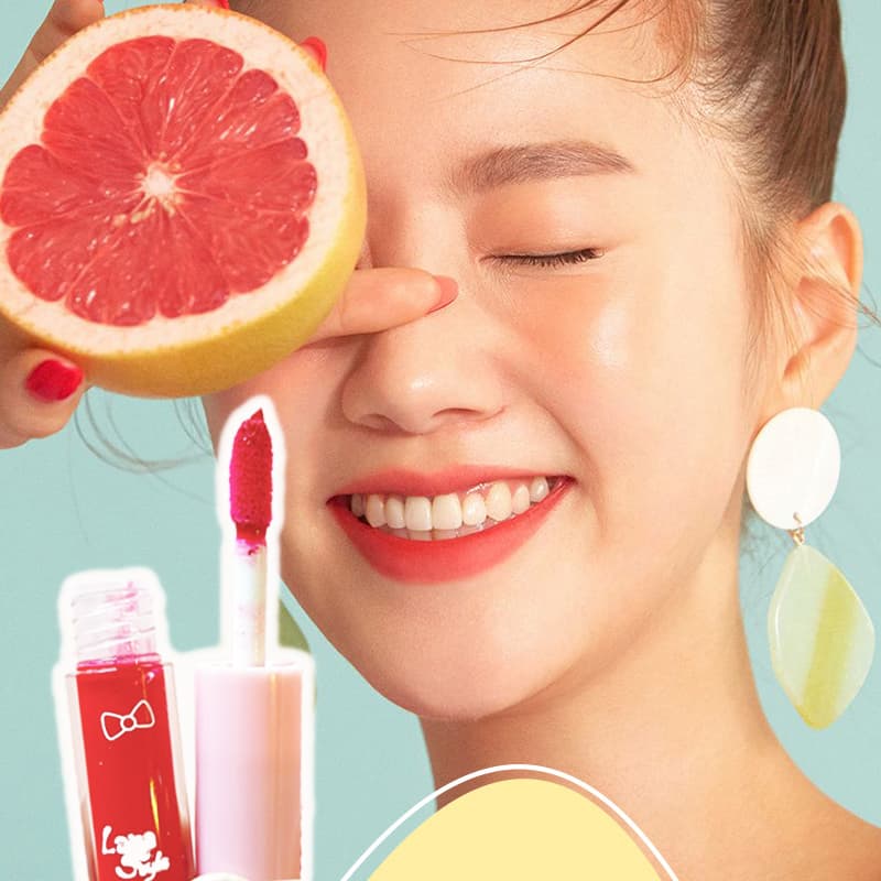 [Kiss belle] 1 cây Son bóng mini giữ màu lâu chống thấm nước và mồ hôi (Màu son ngẫu nhiên / kiểu đóng gói ngẫu nhiên) 2-3ml