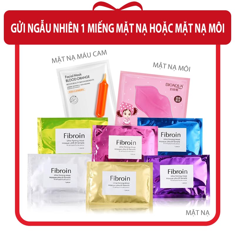 [Cao cấp] Mặt nạ dưỡng da và mặt nạ môi được vận chuyển ngẫu nhiên