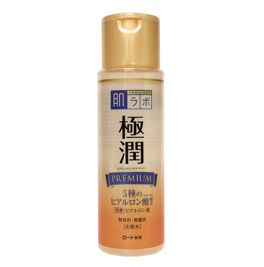 Nước hoa hồng dưỡng ẩm cho da khô HADALABO GOKUJYUN PREMIUM 170ML - Nhật Bản
