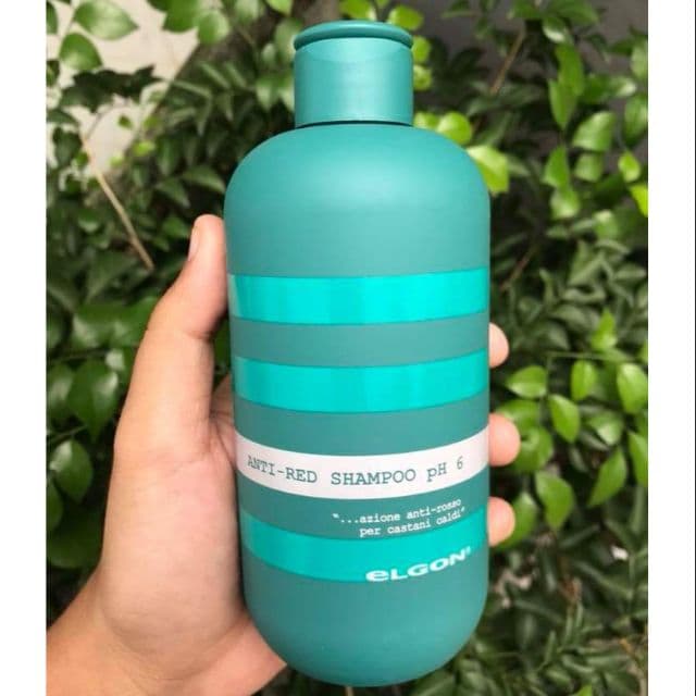 DẦU GỘI ELGON GREEN KHỬ ÁNH ĐỎ CAM 300ML