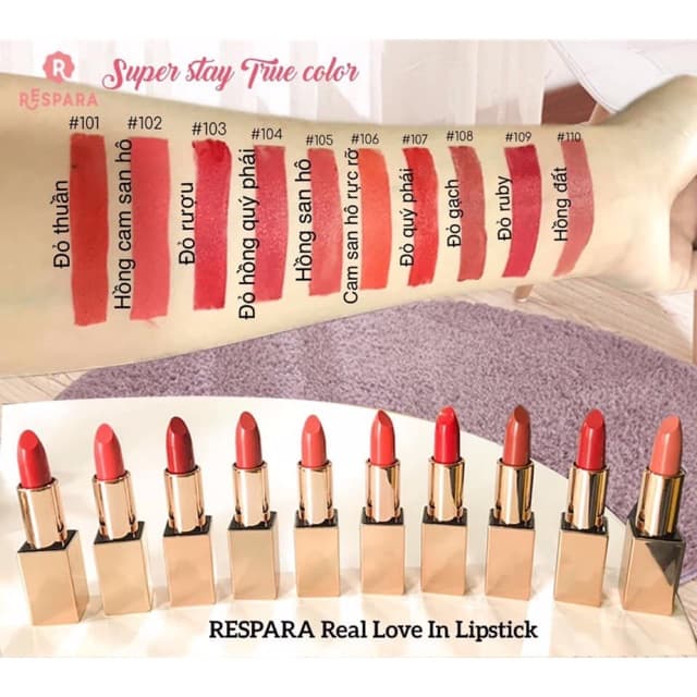 SON LÌ RESPARA REAL LOVE IN LIPSTICK