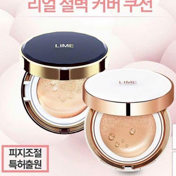 Phấn nước Lime Cushion Hàn Quốc cho lớp nền bóng khỏe