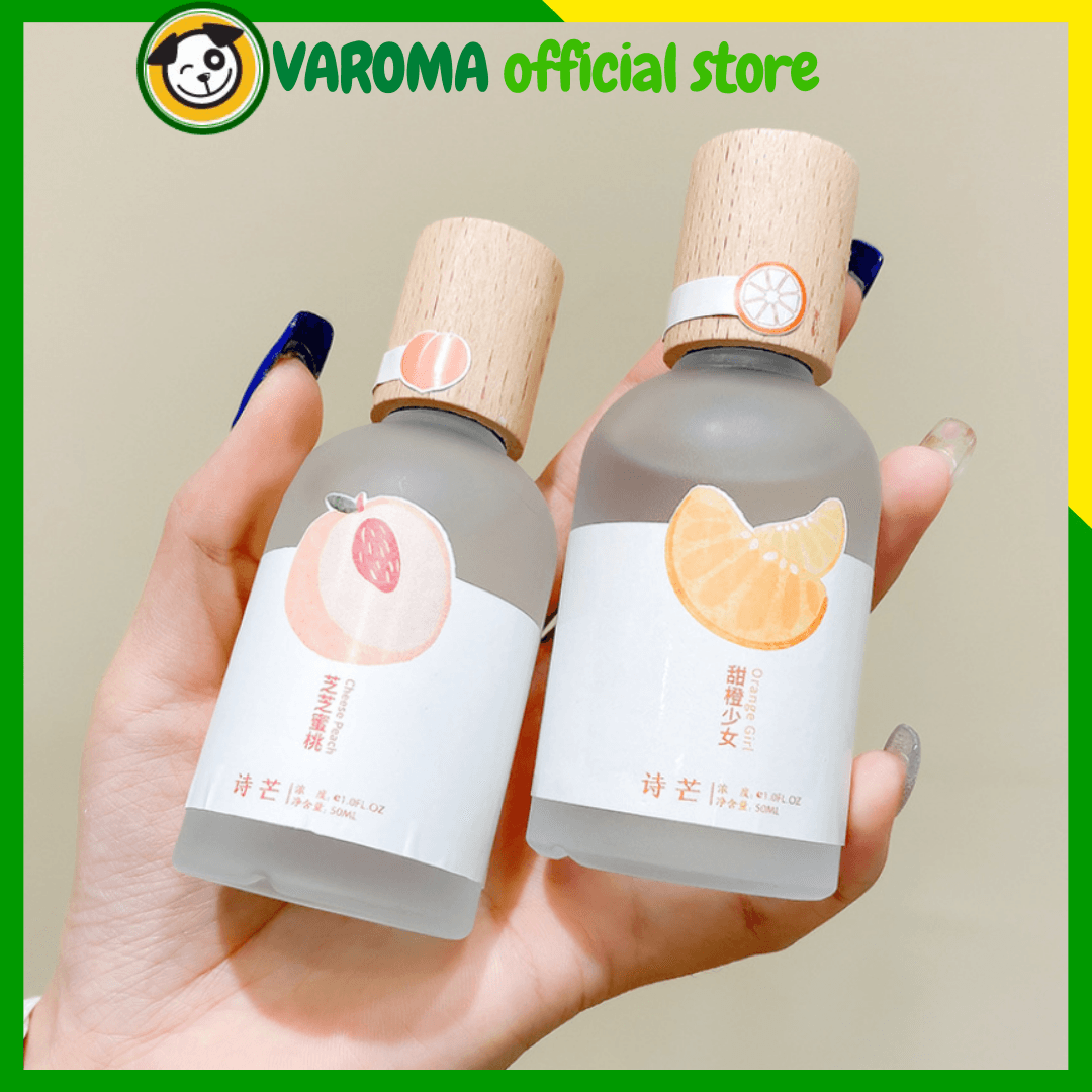 Nước hoa Body Mist Shimang nắp gỗ thân chai mờ 50ml