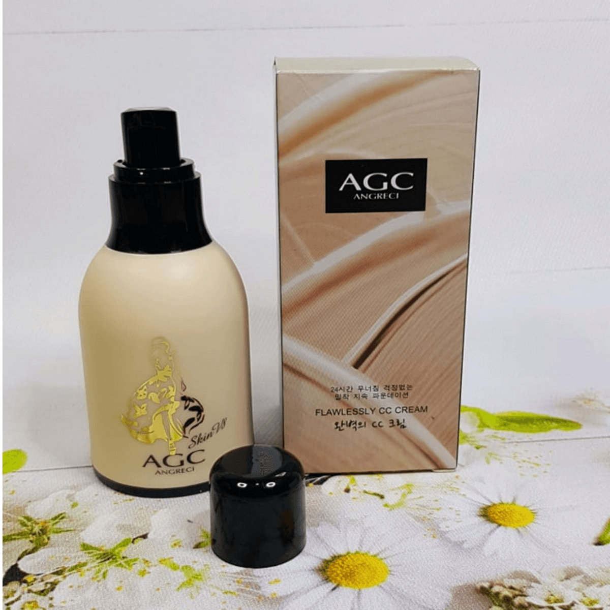Kem trang điểm AGC Cream 2 in 1 che phủ hoàn hảo 50ml