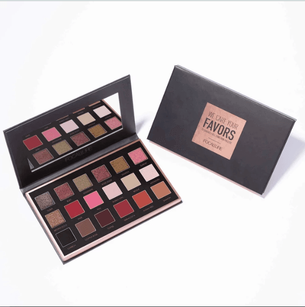 [HCM]Bảng Phấn Mắt 18 ô Eyeshadow Palettes We Care Your Favors Focallure 18g FA40