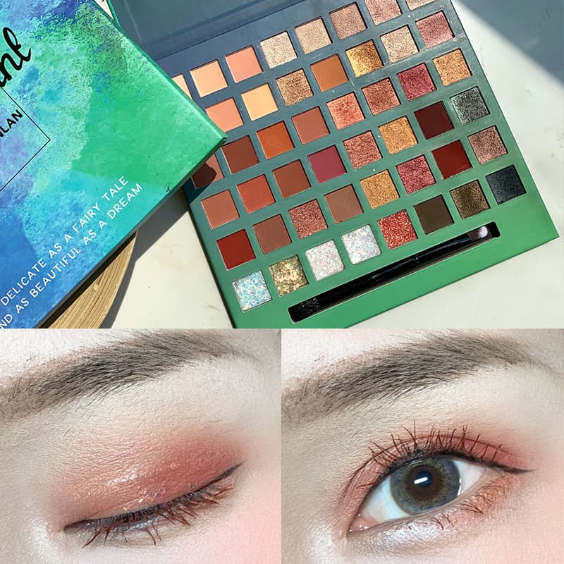 [HCM]【Urbeauty Mall】Bảng phấn mắt 48 màu thời thượng phấn mắt nội địa Trung bảng màu mắt
