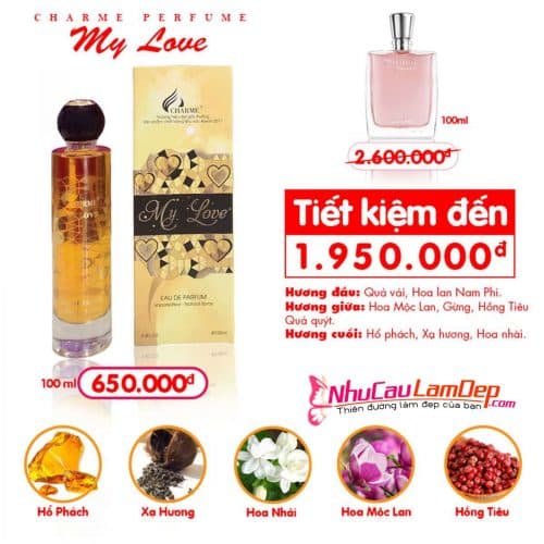 Nước Hoa My Love 100ml -0901023000