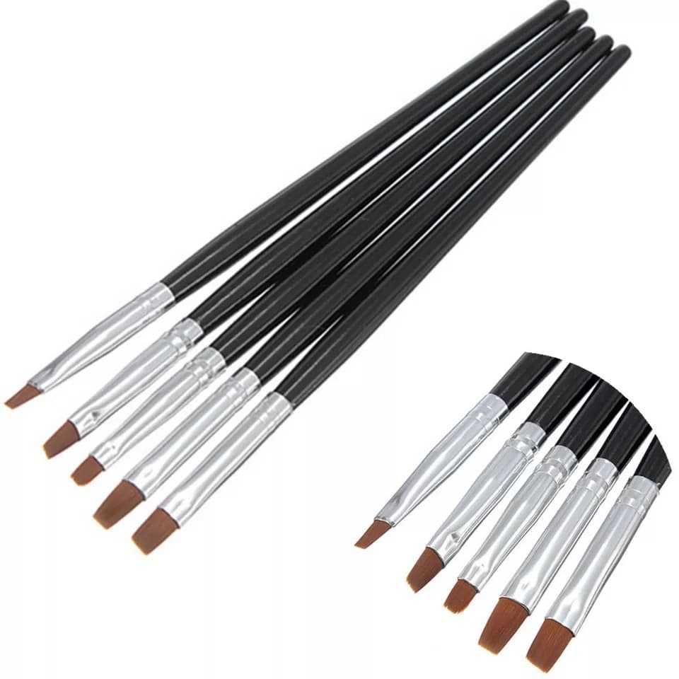 [HCM]Set 5 cọ vẽ móng & trang điểm