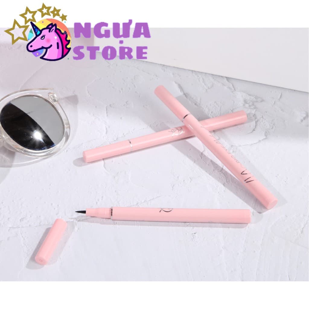 BÚT Kẻ Mắt Nước BIG EYE HỒNG YÊU long lasting eyeliner nội địa lâu trôi bút dạ dể kẻ sỉ tốt