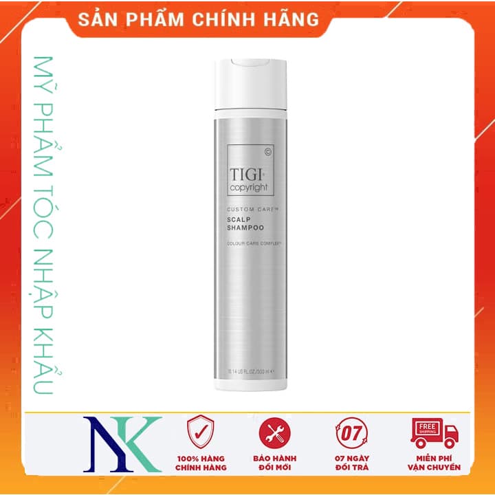 [HCM]Dầu Gội Dành Cho Da Đầu Nhạy Cảm Tigi Custom Care Scalp 300Ml