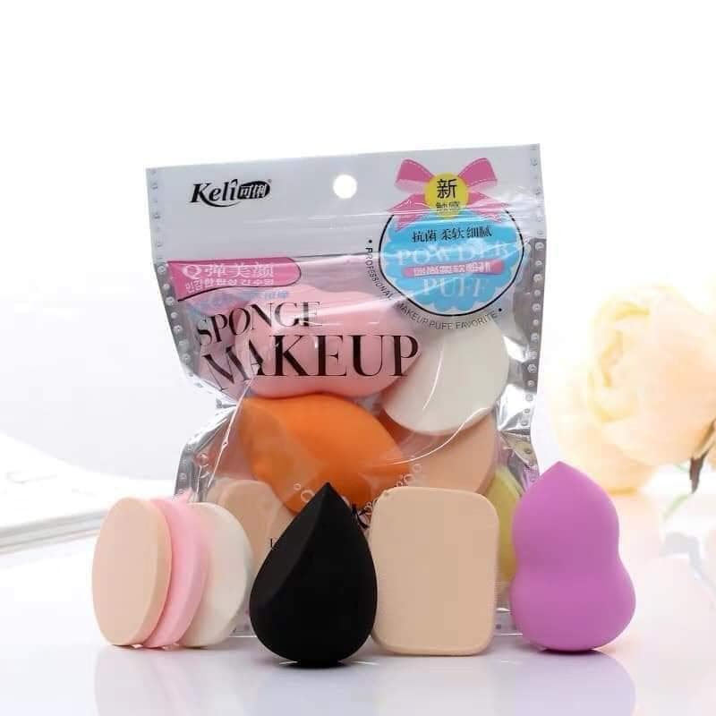 Bộ 6 Mút Tán Nền Makeup 49C59