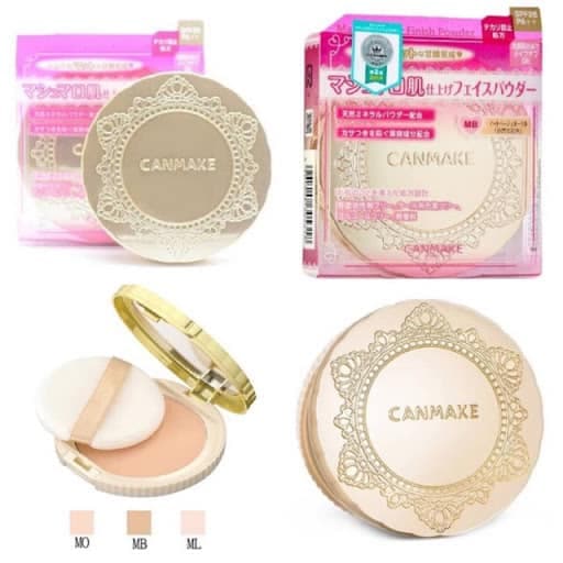 [ HOT ] 🍊Phấn Phủ 🍊Trang Điểm Siêu Mềm Mịn Canmake Nội Đia Nhật 100%