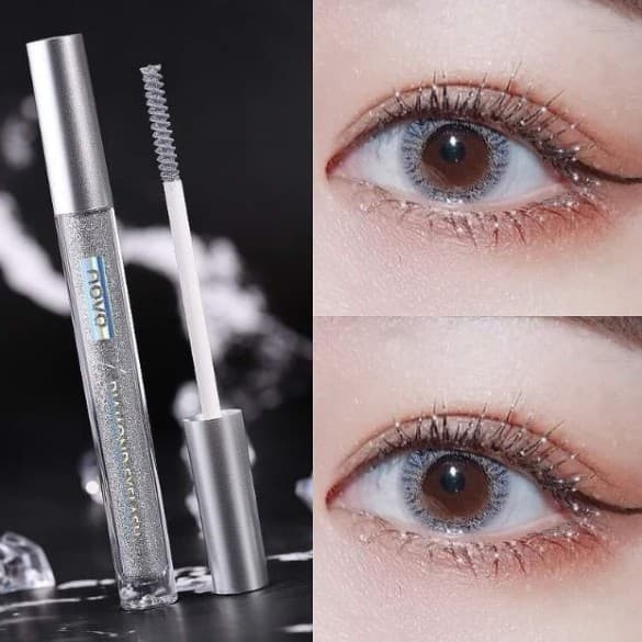 Mascara nhũ kim tuyến làm dày mi Diamond Eyelash Novo