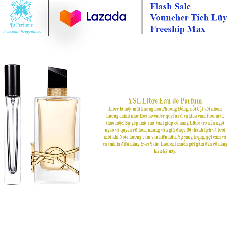 [HCM][5ml-10ml-20ml] Mẫu Chiết Nước Hoa YSL Libre