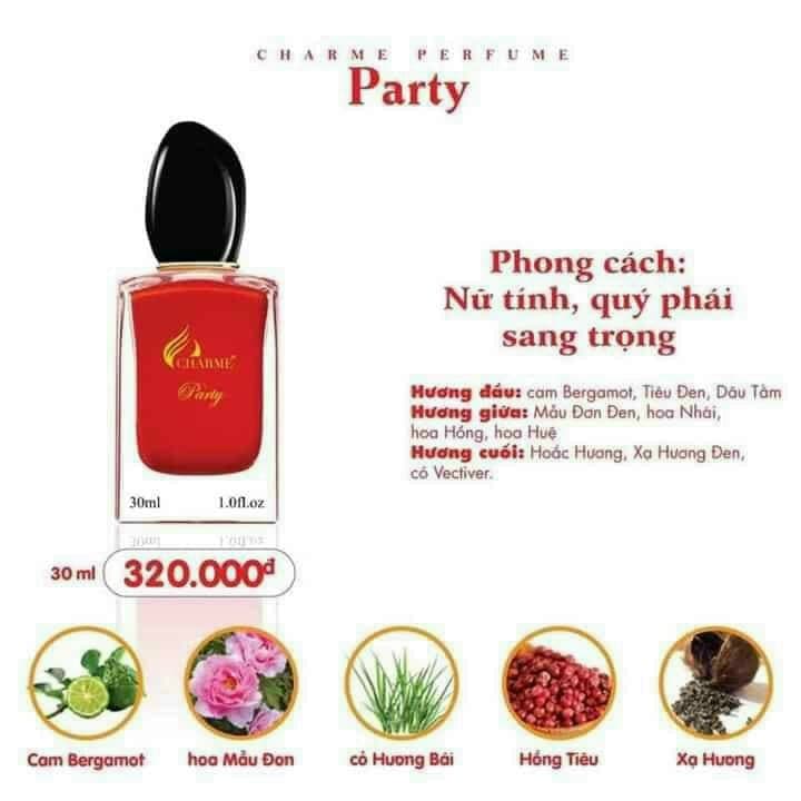 Nước Hoa  Party 30ml Nữ Chính Hãng