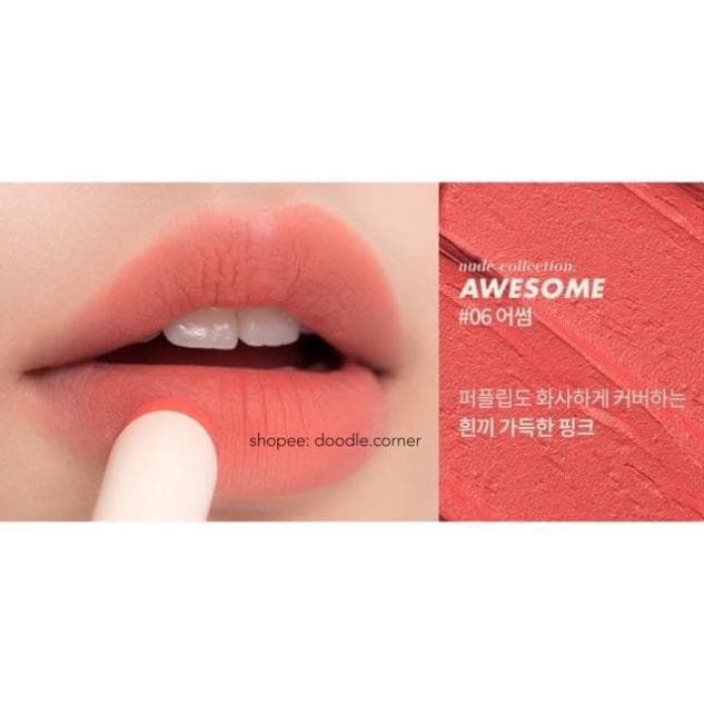 [Mẫu Mới] Son thỏi lì Romand Zero Matte Lipstick New Nude Collection 2020 (Có Sẵn)