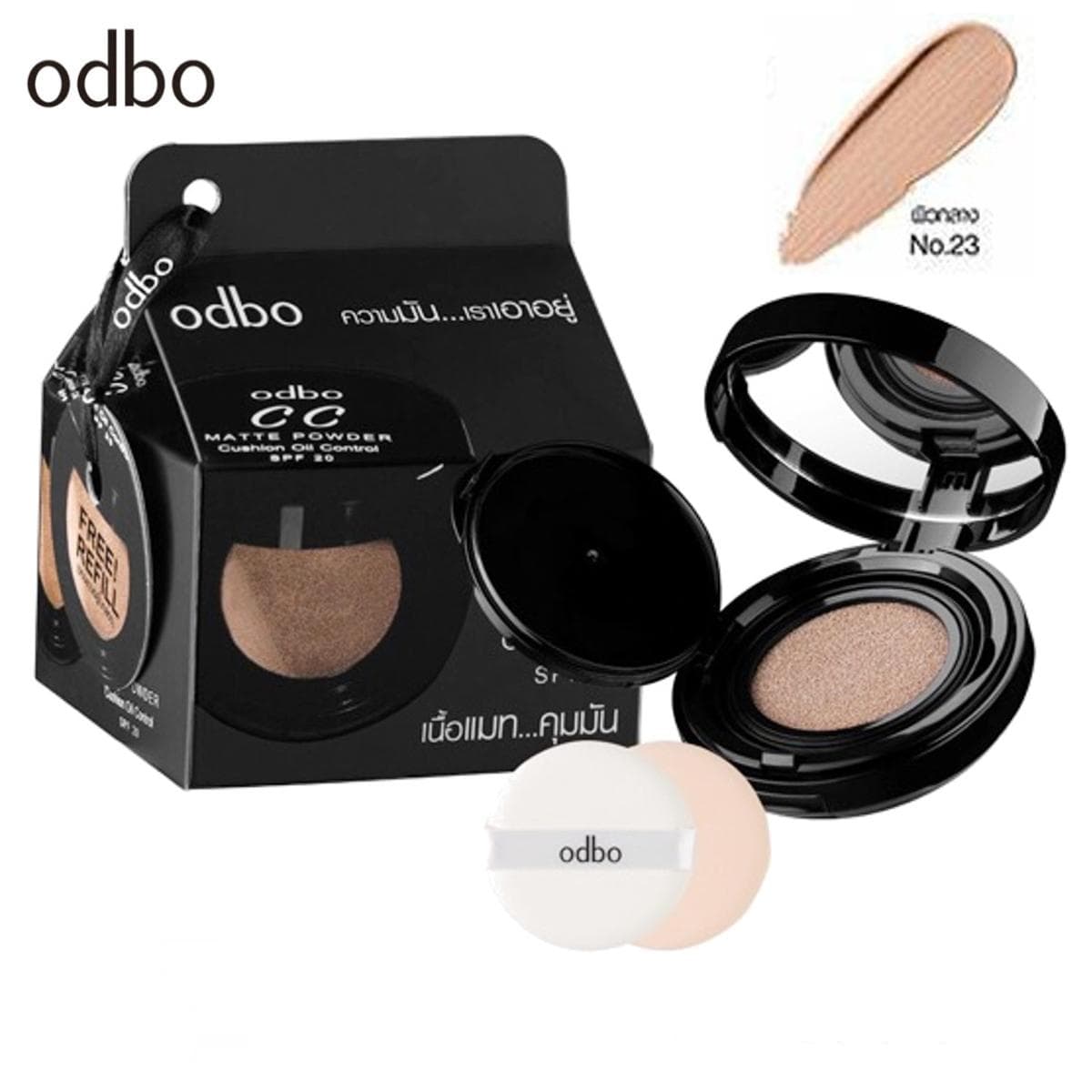 Phấn nước mỏng mịn CC Odbo Cushion Thái Lan 14g (Kèm lõi)
