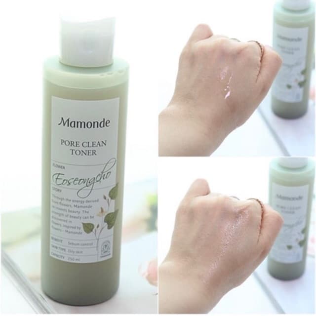 Nước hoa hồng Mamonde tinh chất rau diếp cá làm dịu da Hàn Quốc 250ml