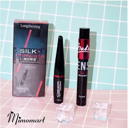 Set Mascara kèm cây nối dài mi Silk kèm ảnh thật