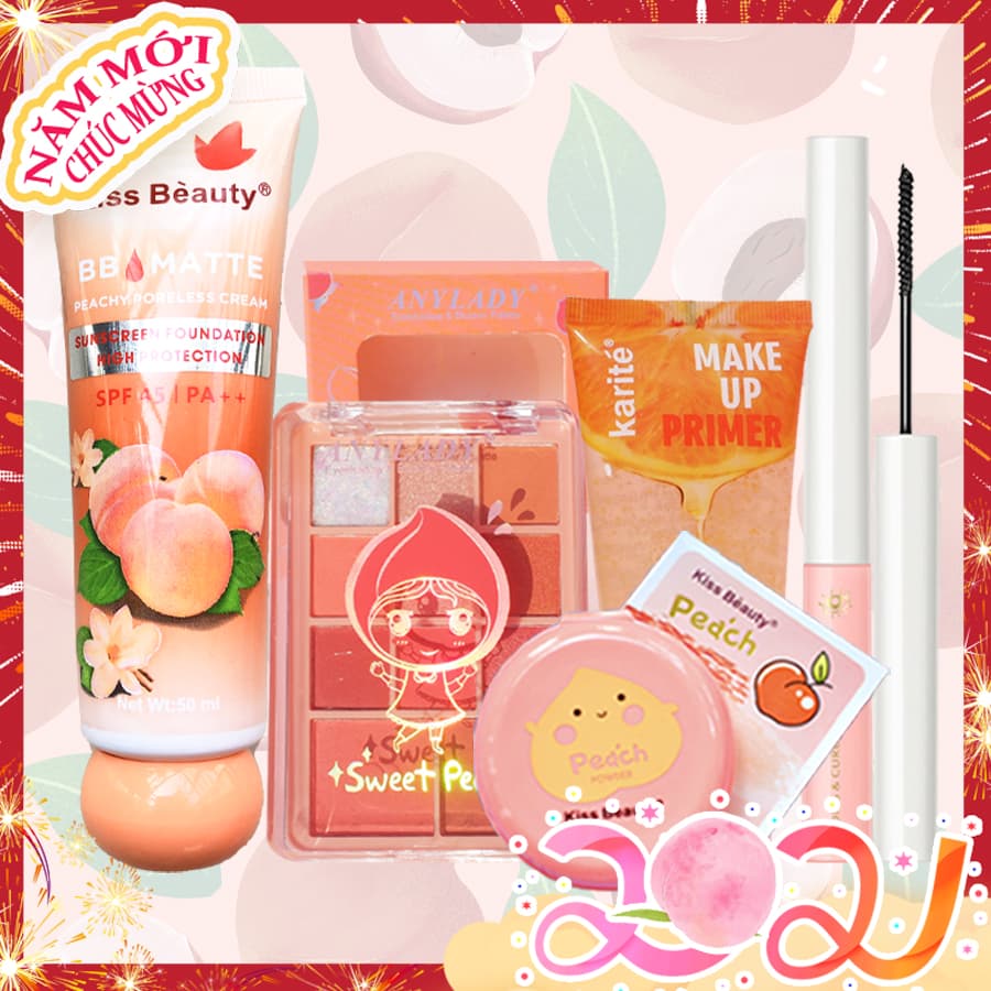 [HCM]【Kiss Belle Shop】Bộ trang điểm cá nhân (Tùy chỉnh sản phẩm theo nhu cầu của khách hàng)