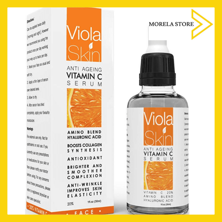 [HCM]Viola Skin Serum PREMIUM Vitamin C Hyaluronia Acid chống lão hóa chống nhăn dưỡng ẩm và sáng da - 30ml