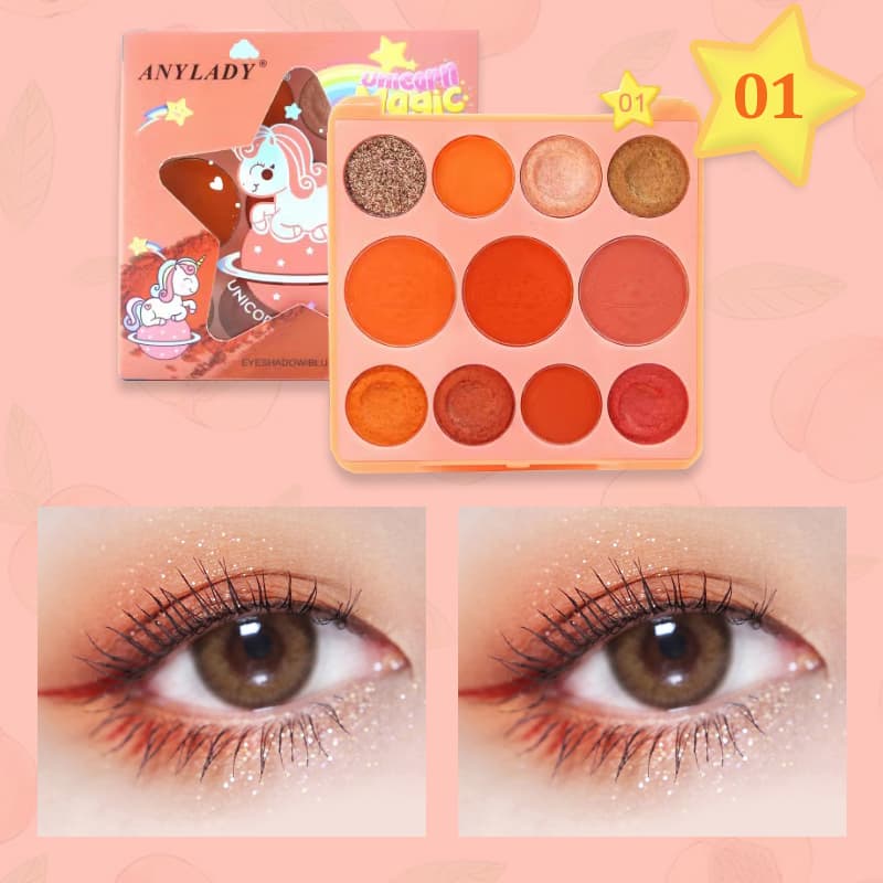 [HCM]【Kiss belle】Bảng phấn mắt đa chức năng khoai tây nghiền 11 màu KISS BEAUTY Chống thấm nước lâu dài và chống mồ hôi