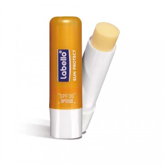 Son dưỡng môi chống nắng Labello Sun Lip Balm LSF30  4.8g - Đức