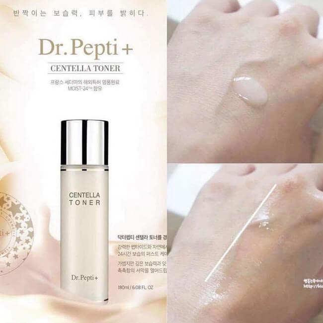 Nước Hoa Hồng Dr. Pepti Centella 180ml