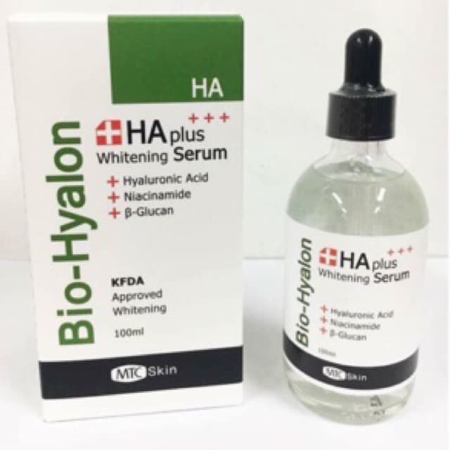 HA PLUS Whitening SERUM (Bio-Hyalon) - SERUM CẤP ẨM TRẮNG SÁNG DA