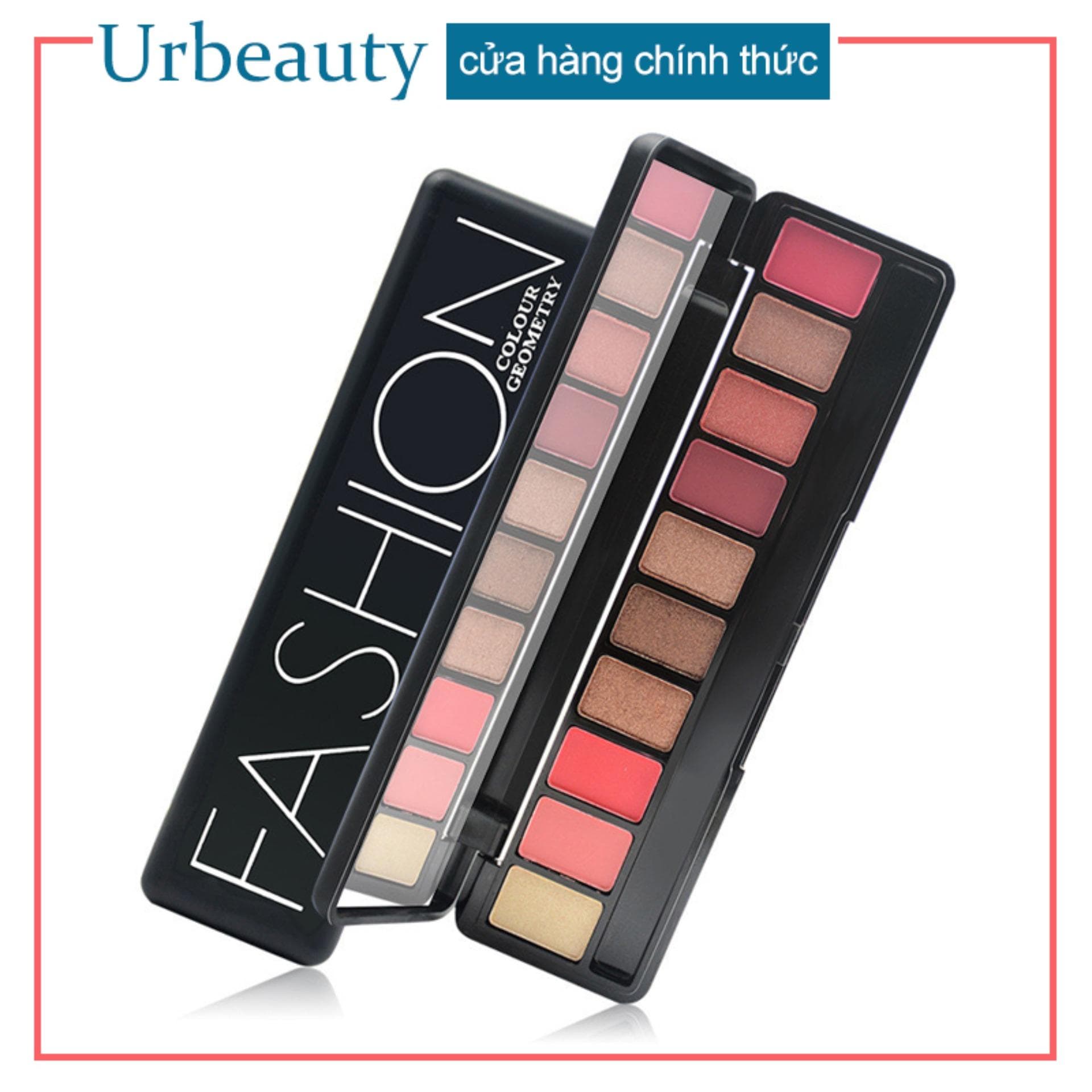 [HCM]【Urbeauty Mall】Lameila Bảng Phấn Mắt Play Color Geo 10 Bản New