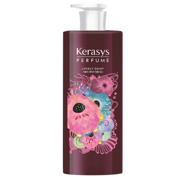 Dầu xả nước hoa cung cấp dưỡng chất cho tóc bóng mượt KeraSys Daisy lovely & Romantic Cao cấp Hàn Quốc 600ml